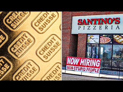 Bank Exposed Helping Billionaires Dodge Taxes & Pizza Shop Criticized For Stupid Hiring Sign