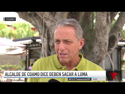 Alcalde de Coamo truena contra LUMA y su respuesta tras Ernesto