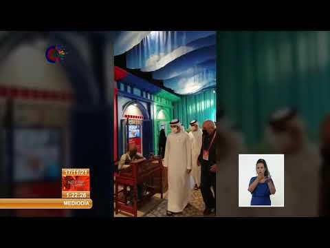 Sala de Cuba en Expo Dubai 2020