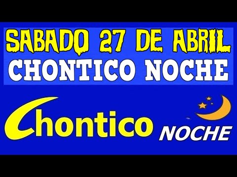 CHINTICO NOCHE Resultado SABADO 27 De ABRIL De 2024