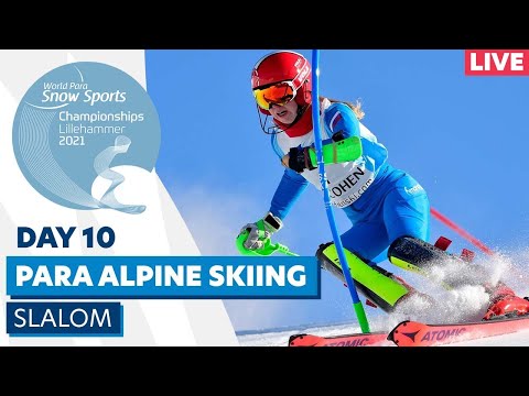Athletics 🎽 Lillehammer 2021 | Para Alpine | Slalom (w) 2/2 | WPSS Championships