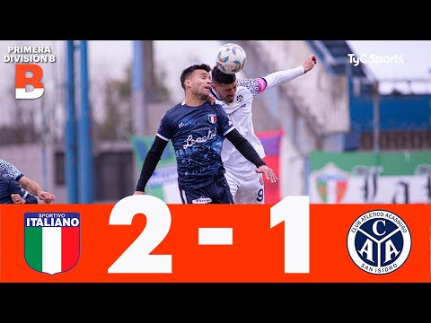 Sportivo Italiano 2-1 Acassuso | Primera División B | Fecha 3 (Clausura)