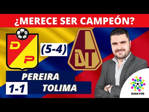 Pereira 1-1 Tolima (Penales 5-4) | Copa Colombia 2021 | Resumen de Goles y Táctica x J. F. Cadavid