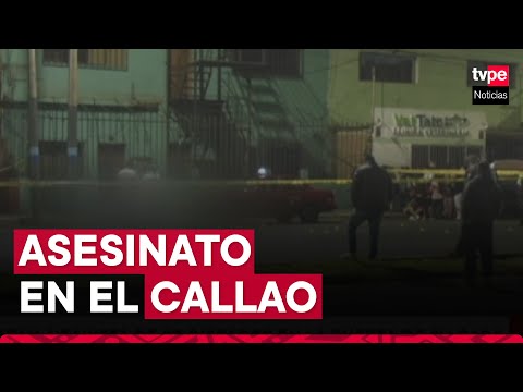 Callao: sicarios asesinan de 20 disparos a taxista en la puerta de su casa