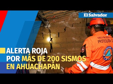 Alerta roja por sismos en Ahuachapán y San Lorenzo
