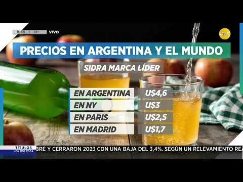 Los precios en Argentina son más caros que París, Madrid y NY ? HNT con Hugo Macchiavelli ? 08-01-24