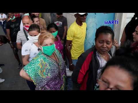 Imágenes exclusivas de colas en La Habana en tiempos de Coronavirus