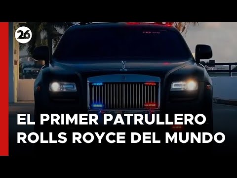 EEUU | El 1er patrullero Rolls Royce del mundo en Miami