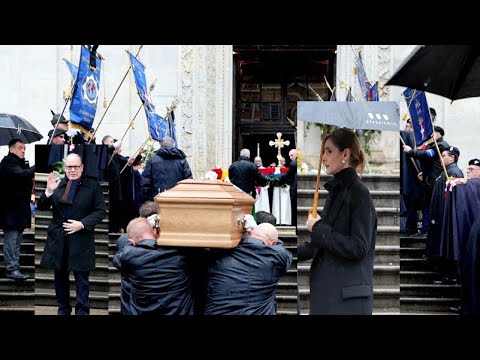 Clotilde Courau, Albert de Monaco : vive émotion aux funérailles de Victor-Emmanuel de Savoie