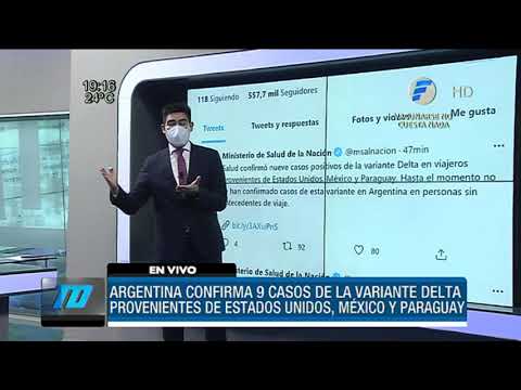 Viajero de Paraguay dio positivo a variante Delta en Argentina