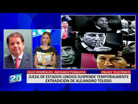 Julio Rodríguez: Toledo probablemente sea el funcionario más corrupto de la historia peruana