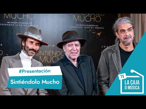 PRESENTACIÓN SINTIÉNDOLO MUCHO | JOAQUÍN SABINA : LEIVA es IMPORTANTE en MI VIDA y APRENDO DE ÉL