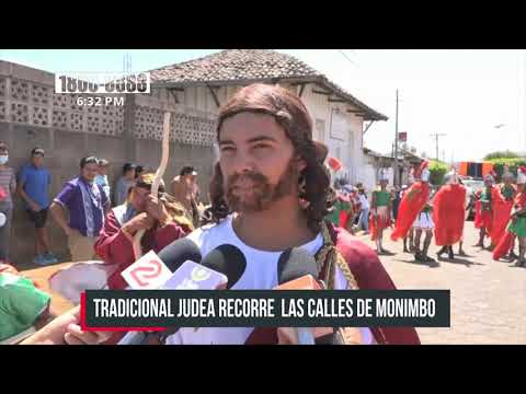 Tradicional Judea de Monimbó recorre las calles - Nicaragua