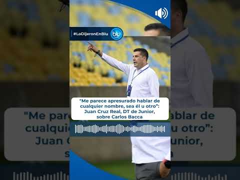 Me parece apresurado hablar de cualquier nombre, sea él u otro”: DT de Junior sobre Carlos Bacca