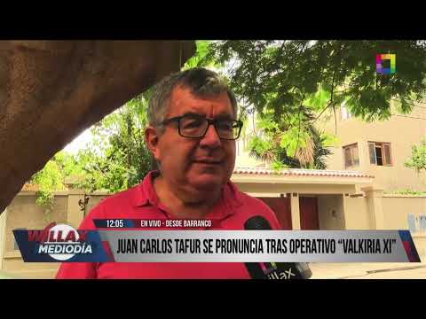 Willax Noticias Edición Mediodía - ABR23-JUAN CARLOS TAFUR SE PRONUNCIA TRAS OPERATIVO “VALKIRIA XI”