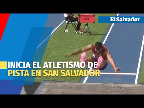 Inicia el atletismo de pista en San Salvador con las primeras pruebas del decatlón