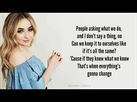 Sabrina Carpenter - Tell Em (Lyrics)