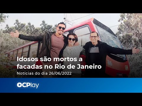 Idosos são mortos a facadas no Rio de Janeiro