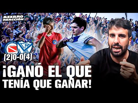 VÉLEZ, FINALISTA: LE GANÓ A ARGENTINOS POR PENALES (0-0 / 4-2) // AZZARO REACCIÓN