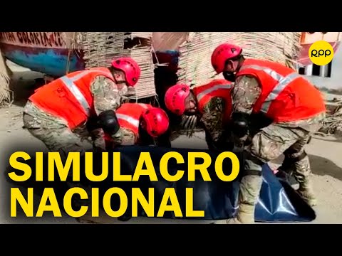 ¿Los peruanos estamos preparados para un sismo de magnitud 8? Así fue el simulacro nacional