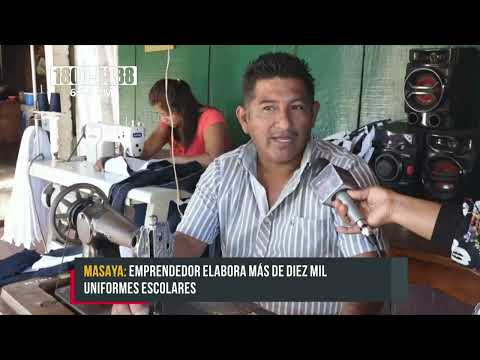 Temporada escolar exitosa para emprendedores de Masaya - Nicaragua