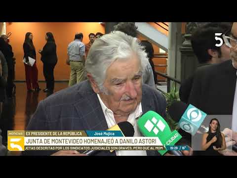 La Junta Departamental de Montevideo realizó un homenaje al recientemente fallecido Danilo Astori