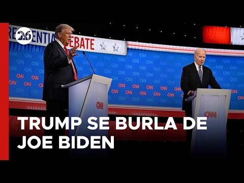EEUU | El video que Donald Trump publicó sobre los tropiezos de Joe Biden