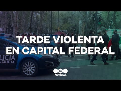 Tarde de FURIA y MIEDO en Buenos Aires: robos en distintos puntos de la ciudad - Telefe Noticias