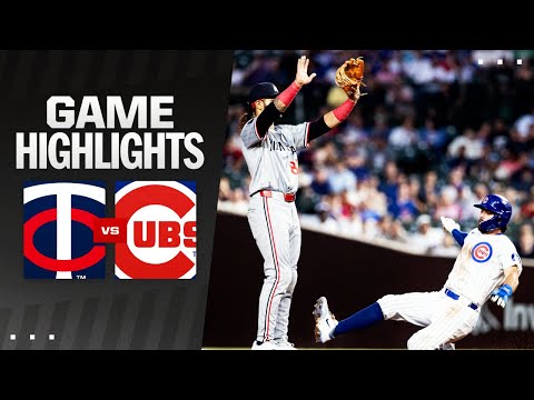 Twins vs. Cubs Game Highlights (8/5/24) | MLB Highlights