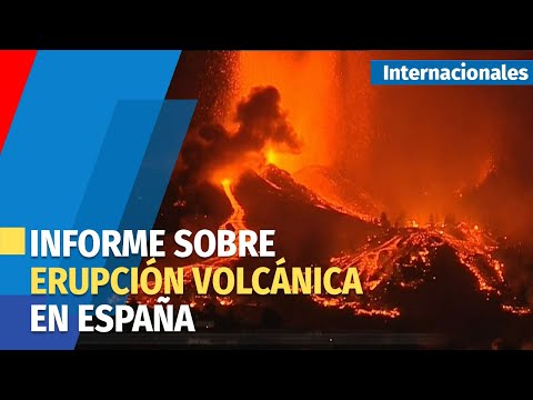 España: Erupción en volcán de La Palma causa daños en viviendas