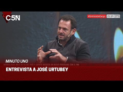 JOSÉ URTUBEY en MINUTO UNO