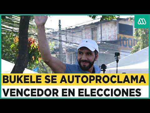 Bukele Bukele se autoproclama ganador de elección presidencial en El Salvador