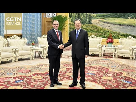 Vice primer ministro chino se reúne con canciller noruego