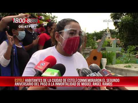 Conmemoran en Estelí a Miguel Ángel Ramos, el héroe de la paz – Nicaragua