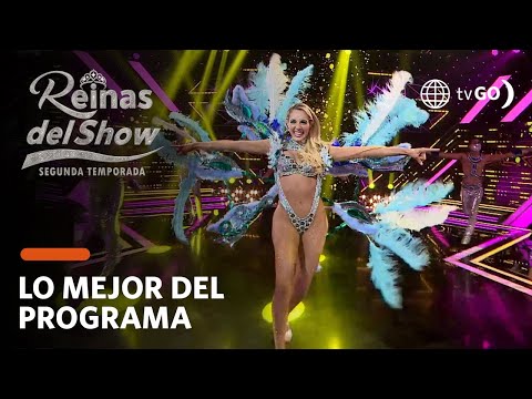 Reinas del Show 2: Brenda Carvalho deslumbró bailando samba junto a Julinho (HOY)
