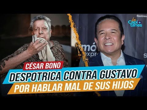 César Bono despotrica contra Gustavo Adolfo por hablar mal de sus hijos