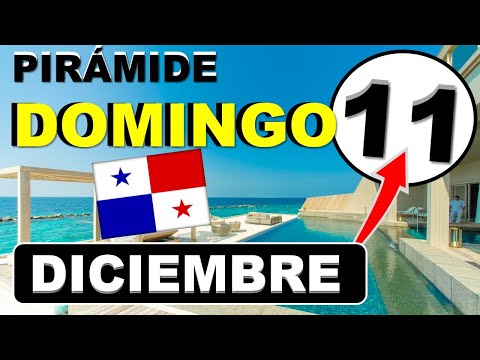 Pirámide de la Suerte Para Sorteo Dominical Lotería Panamá Domingo 11 Diciembre 2022 Panamá LNB