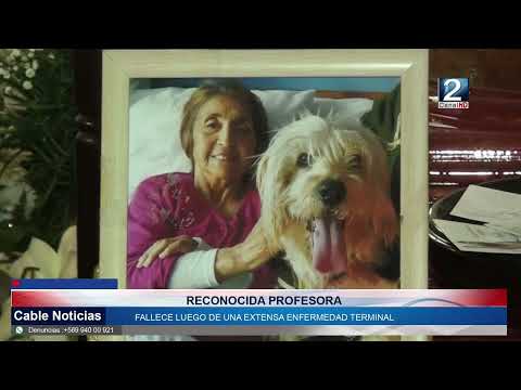 Fallece profesora Lidia menares Maldonado a los 77 años de edad