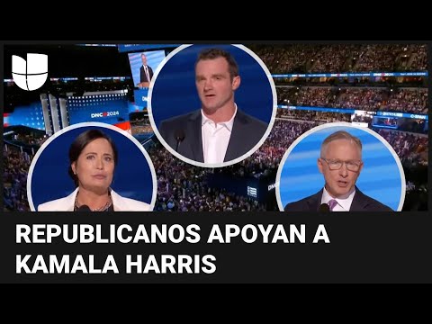 Escucha a los republicanos que han pasado de apoyar a Trump a respaldar a Kamala Harris