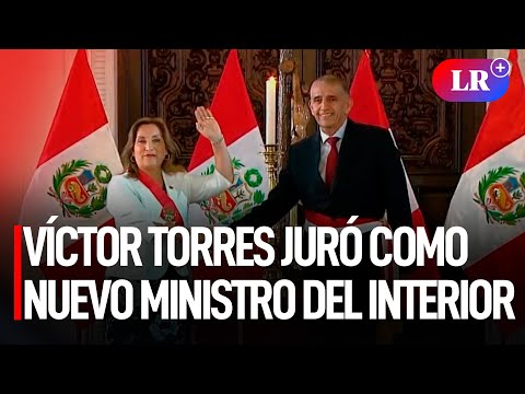 VÍCTOR TORRES Falcón JURÓ como nuevo MINISTRO DEL INTERIOR | #LR