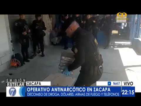 Incautan 32 paquetes de cocaína ocultas en un vehículo en Zacapa