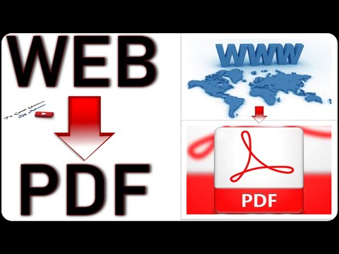 Convertir una página Web a un Documento PDF (Rápido y Sencillo)