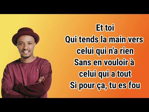 Vianney, Soprano, Kendji Girac - Je suis fou ( paroles)