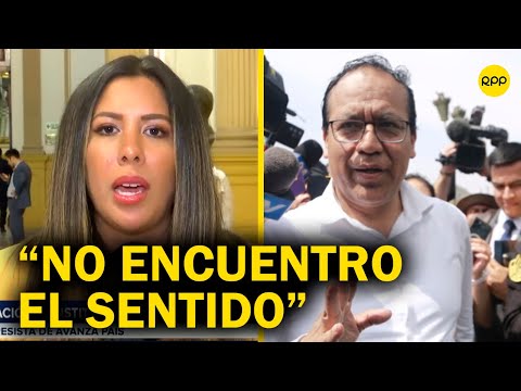 Rosselli Amuruz sobre Roberto Sánchez: Tiene que estar investigado fuera del Congreso