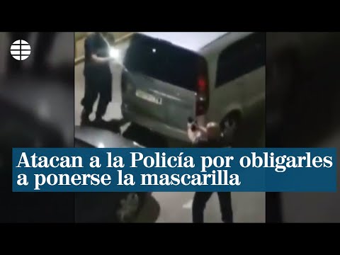 Dos jóvenes atacan a la Policía por no querer ponerse la mascarilla en San Martín de la Vega