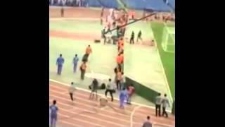 فيديوجديد لضرب عسكري لمشجع هلالي من مختلف زوايا الملعب