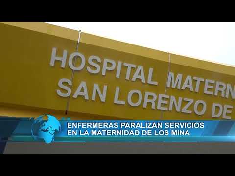 Enfermeras paralizan servicios en la Maternidad de Los Mina