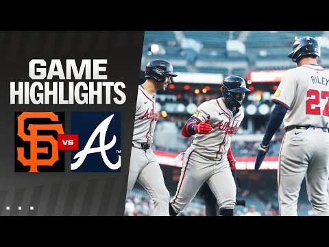 Braves vs. Giants Game Highlights (8/14/24) | MLB Highlights