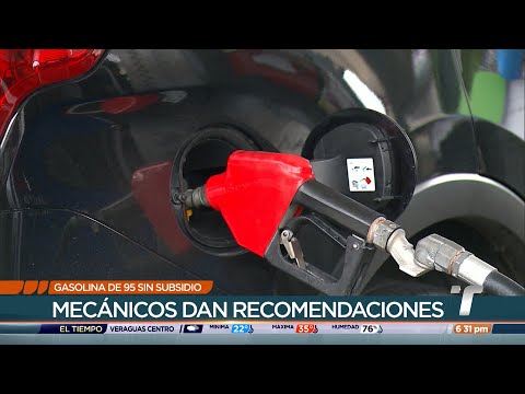 Conductores evalúan alternativas ante finalización de subsidio para gasolina de 95 octanos