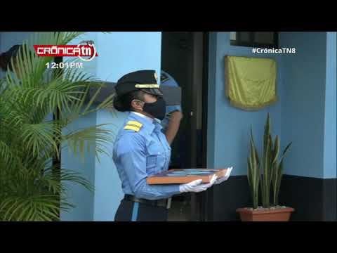 Población de San Marcos estrena Delegación policial - Nicaragua